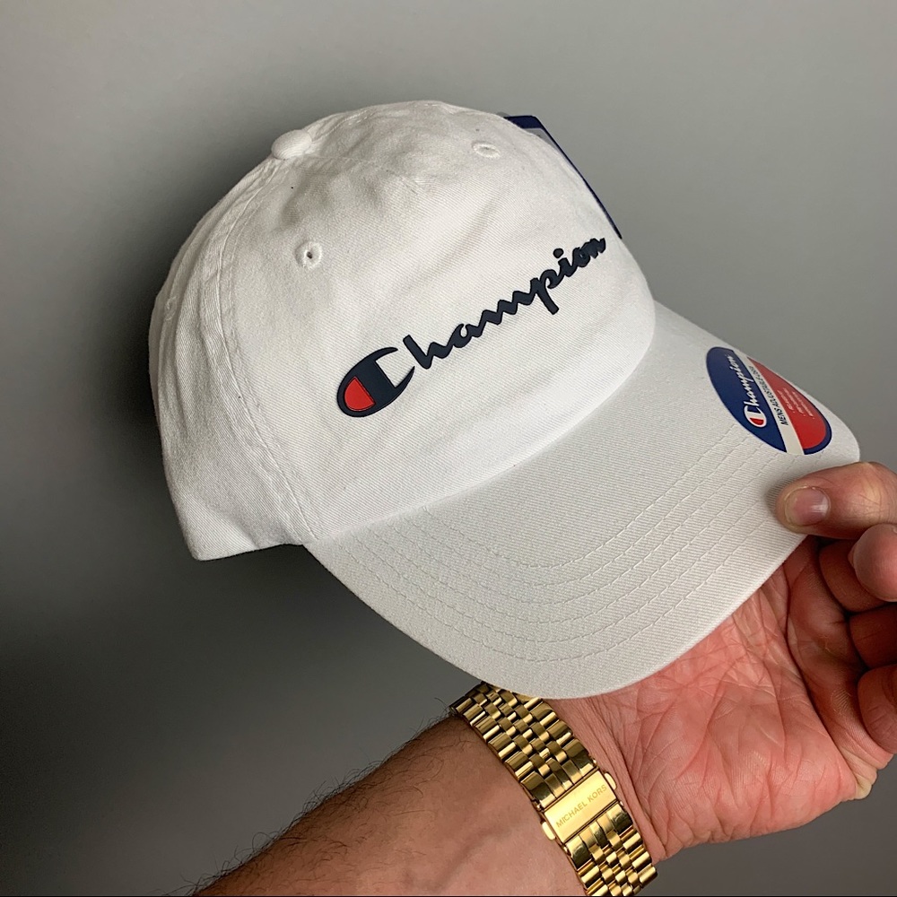 White Champion Hat New